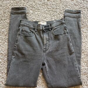Everlane‎ Gray Skinny Jeans with Stretch Denim